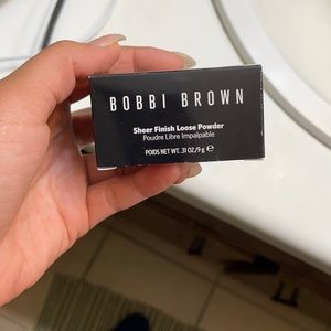 Bobby brown share finish loose powder warm natural